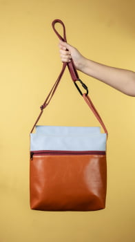 BOLSA VEGANA - TULIPA - NUVEM
