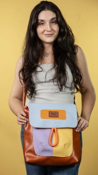BOLSA VEGANA - TULIPA - NUVEM
