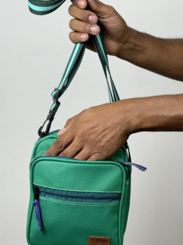 BOLSA/MOCHILA VEGANA - FUNKY - MENTA