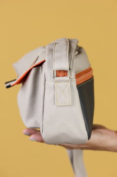BOLSA VEGANA -BERENICE - NEVOEIRO