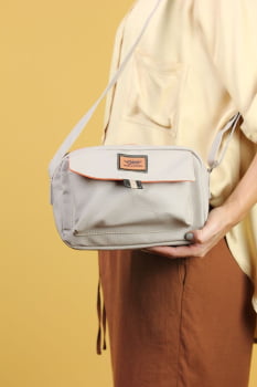 BOLSA VEGANA -BERENICE - NEVOEIRO