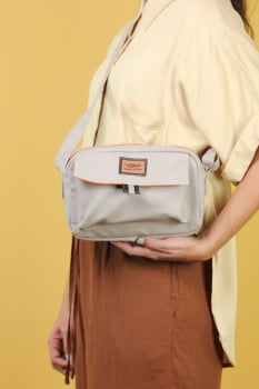 BOLSA VEGANA -BERENICE - NEVOEIRO