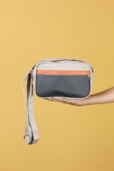 BOLSA VEGANA -BERENICE - NEVOEIRO