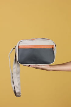 BOLSA VEGANA -BERENICE - NEVOEIRO