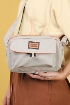 BOLSA VEGANA -BERENICE - NEVOEIRO