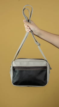 BOLSA VEGANA -BERENICE - NEVOEIRO