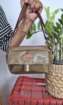 BOLSA VEGANA - BERENICE - OLIVA