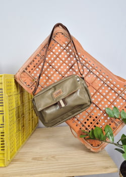 BOLSA VEGANA - BERENICE - OLIVA