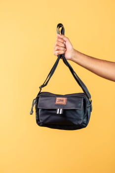 BOLSA VEGANA - BERENICE - PRETA