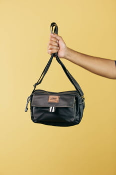 BOLSA VEGANA - BERENICE - PRETA