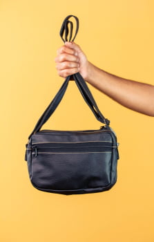BOLSA VEGANA - BERENICE - PRETA
