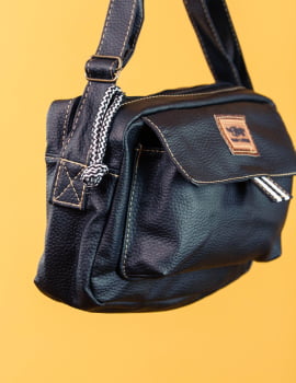 BOLSA VEGANA - BERENICE - PRETA