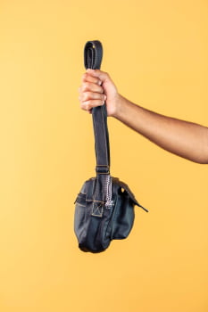 BOLSA VEGANA - BERENICE - PRETA