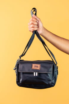 BOLSA VEGANA - BERENICE - PRETA