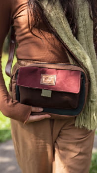 BOLSA VEGANA - BERENICE - TONS TERROSOS