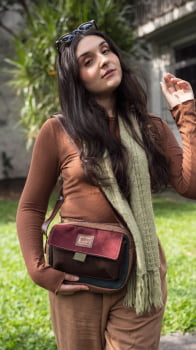 BOLSA VEGANA - BERENICE - TONS TERROSOS