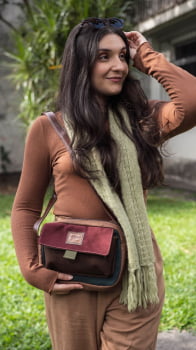 BOLSA VEGANA - BERENICE - TONS TERROSOS