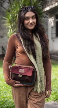 BOLSA VEGANA - BERENICE - TONS TERROSOS