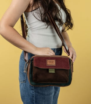 BOLSA VEGANA - BERENICE - TONS TERROSOS