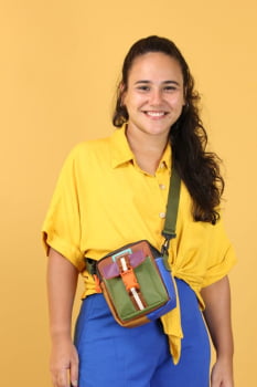 BOLSA VEGANA - ELZA - AFRO PUNK