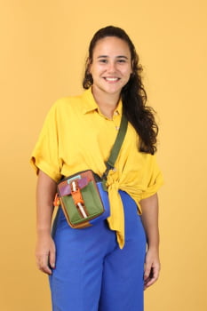 BOLSA VEGANA - ELZA - AFRO PUNK