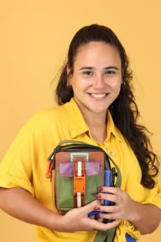 BOLSA VEGANA - ELZA - AFRO PUNK