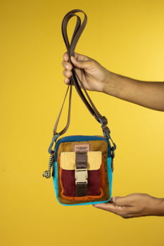 BOLSA VEGANA - ELZA - DOCE DE LEITE
