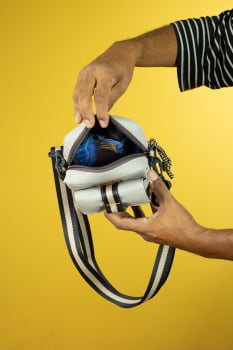 BOLSA VEGANA ELZA- NEVOEIRO