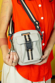 BOLSA VEGANA ELZA- NEVOEIRO