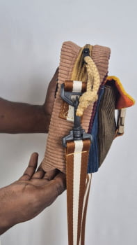 BOLSA VEGANA - ELZA - TAMARINDO