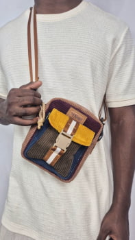 BOLSA VEGANA - ELZA - TAMARINDO