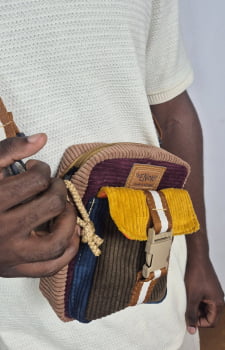 BOLSA VEGANA - ELZA - TAMARINDO