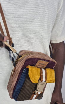 BOLSA VEGANA - ELZA - TAMARINDO