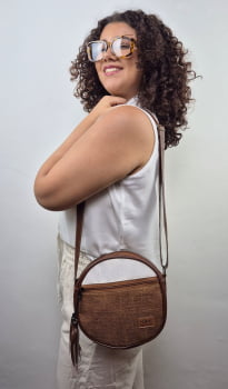 BOLSA VEGANA - KIWI - CAFÉ COM LEITE