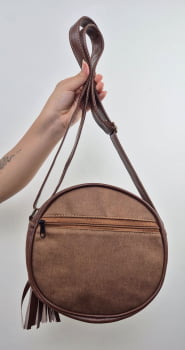 BOLSA VEGANA - KIWI - CAFÉ COM LEITE