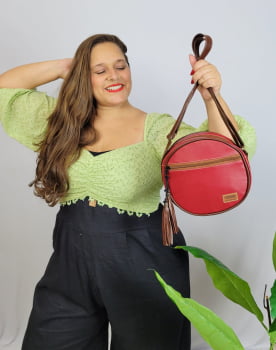 BOLSA VEGANA - KIWI - CARMIM