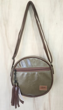 BOLSA VEGANA -  KIWI  - OLIVA