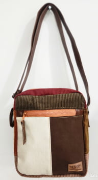 BOLSA VEGANA MARTE- FOLHAS DE OUTONO