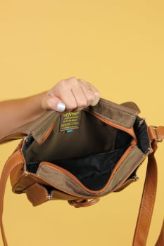 BOLSA VEGANA - RITA - CARAMELO