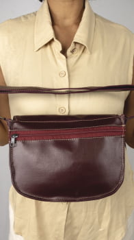 BOLSA VEGANA - RITA - ESCARLATE