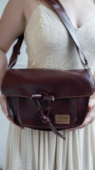 BOLSA VEGANA - RITA - ESCARLATE