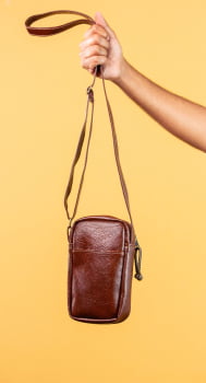 BOLSA VEGANA - SABIÁ - MARROM