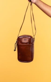 BOLSA VEGANA - SABIÁ - MARROM