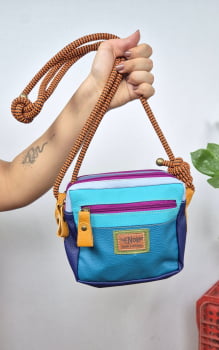 BOLSA VEGANA - TARSILA - LAGOA AZUL