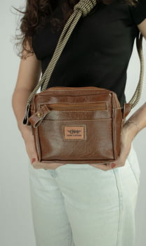 BOLSA VEGANA - TARSILA - MARROM