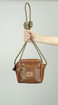 BOLSA VEGANA - TARSILA - MARROM