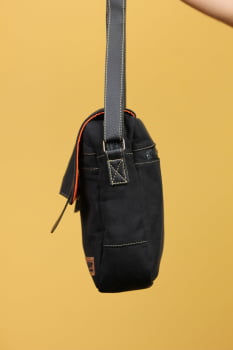 BOLSA VEGANA - VÊNUS - CAMURÇA PRETA