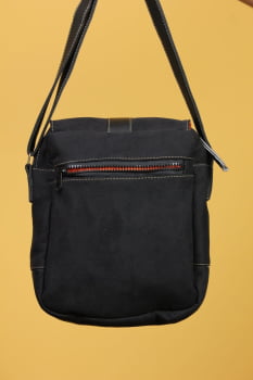 BOLSA VEGANA - VÊNUS - CAMURÇA PRETA
