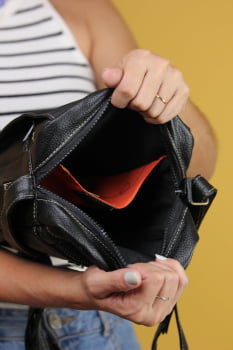 BOLSA VEGANA - VÊNUS - PRETA