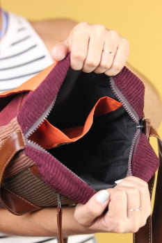 BOLSA VEGANA - VÊNUS - TAMARINDO